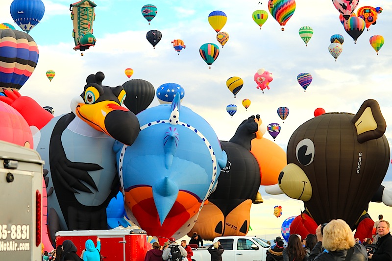 Albuquerque International Balloon Fiesta in New Mexico