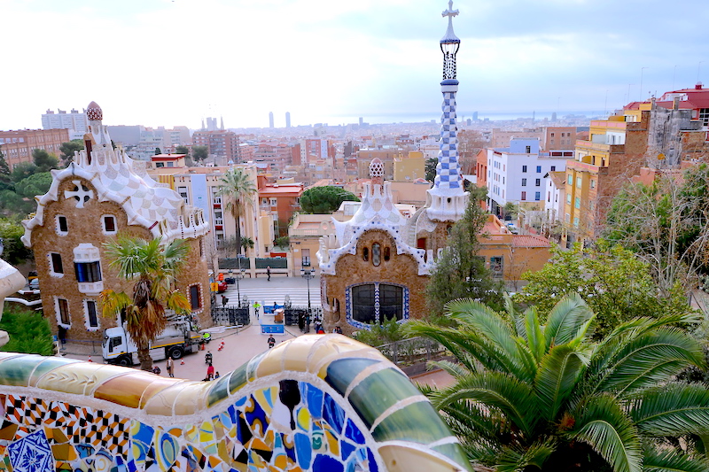 Visiting 4 of Antoni Gaudi's Works in Barcelona, Spain